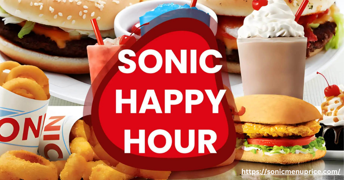 Sonic drive-In happy hour